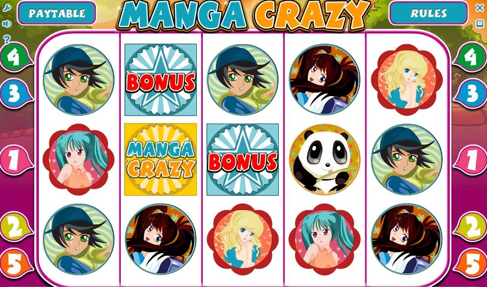 Manga Crazy slot